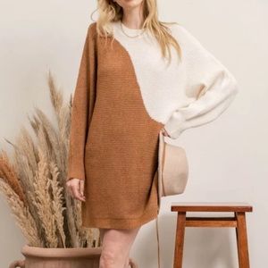 Blu Pepper Sweater Dress